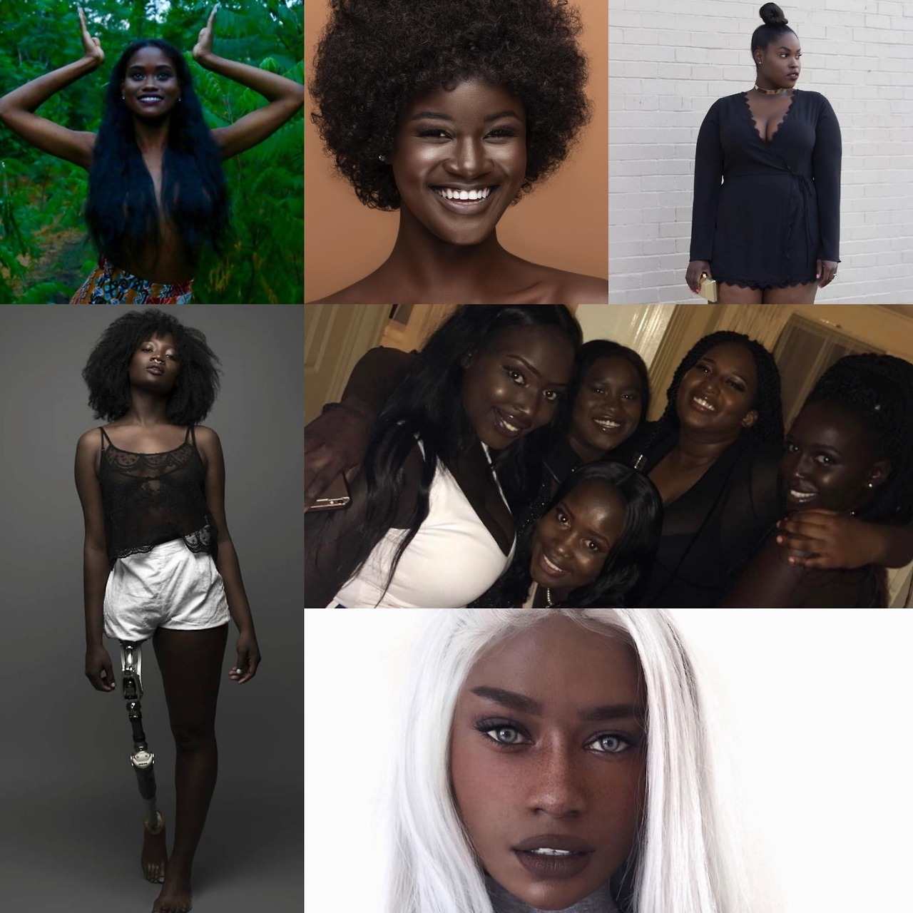 vanillascentedthot:Dark skin beauties. 🌟