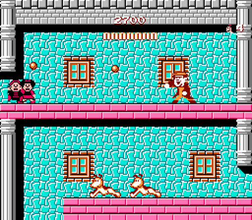  Nancy (NES/Famicom) [Mickey Mousecapade] https://youtu.be/JQBzY4VR1soJoin Nancy and Sluggo (from th