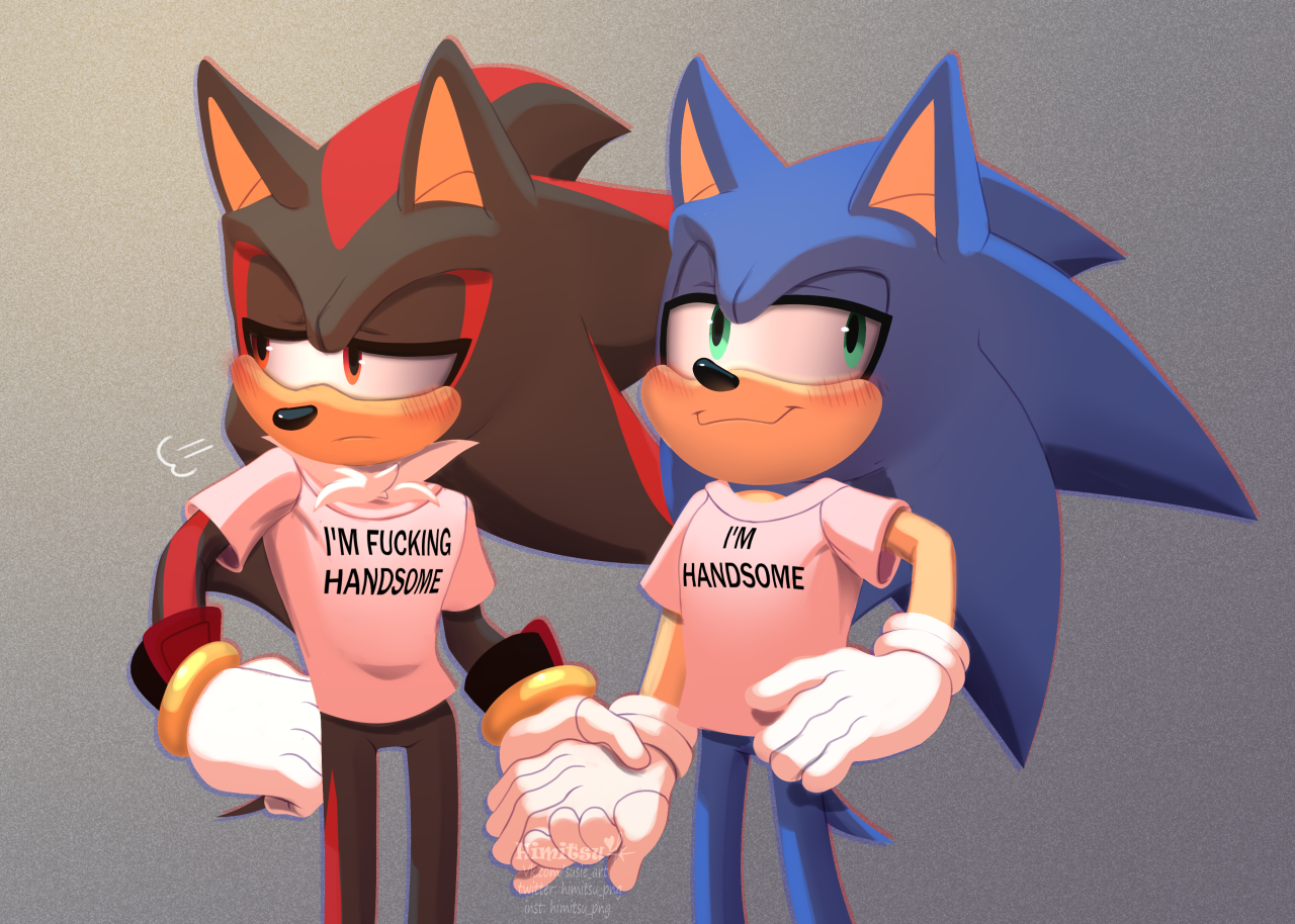 I came here for the gay hedgehogs — This is just a headcanon that