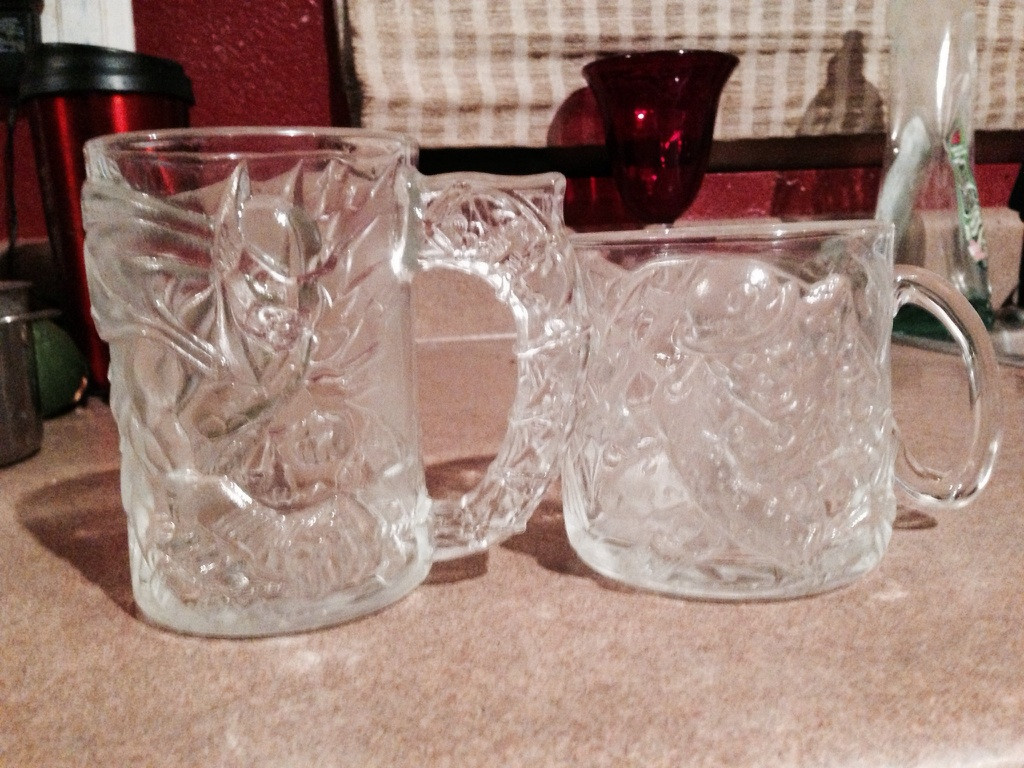 daily-superheroes:  My mom picked these up for me at a yard sale 25 cent a piece!