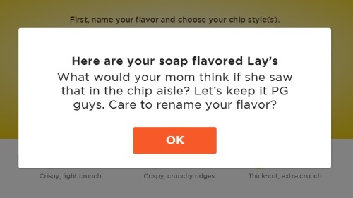 just-a-transgirl:  This just in: Lays thinks Communism is inappropriate and offensive to my mother. 