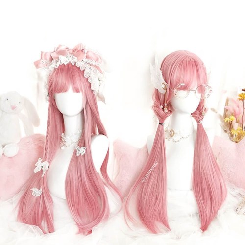 Pink wigs#Pastelwigs #Sakurawigs #Lolitawig #SE21143https://www.instagram.com/p/CFdw_eAjLim/?igshid=