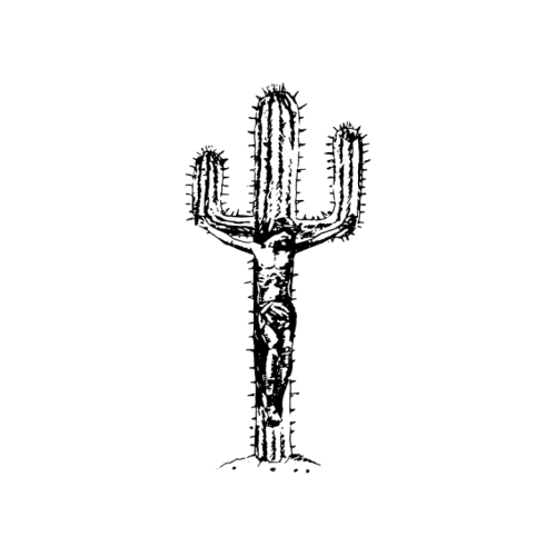 Cactus crucifixion 
