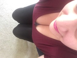 Sweetheartkandi:  Tights, Tits, And Lipstick Kinda Day.