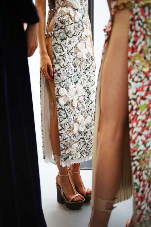 XXX mulberry-cookies:  Backstage @ Dior Haute photo