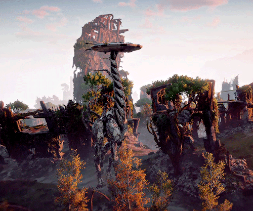 arthurpenhaligons:Horizon Zero Dawn + machines