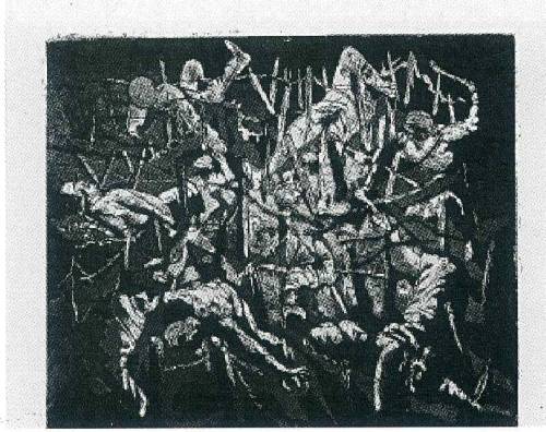 Totentanz anno 17 (Hohe Toter Mann), 1924, Otto Dix