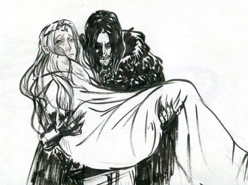 goldenhallofmeduseld:Barahir and Finrod