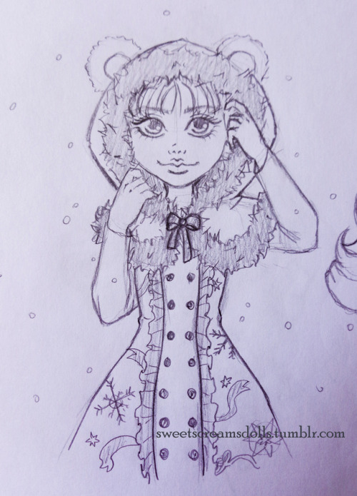 sweetscreamsdolls:EAH Sketches.