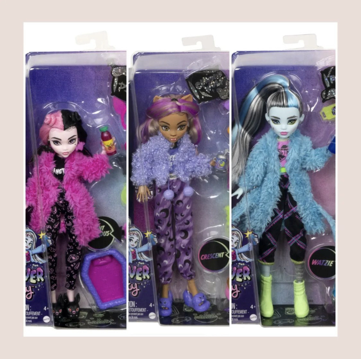 2022 Monster High Creepover Party G3 Draculaura Doll *IN HAND*