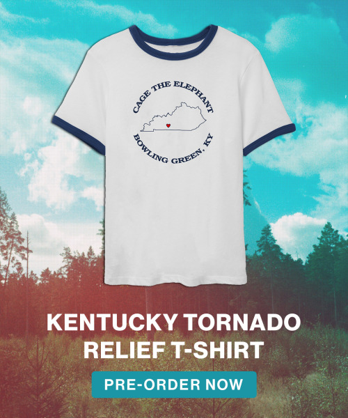 KENTUCKY TORNADO RELIEF T-SHIRTAll proceeds will be donated to the Team Western Kentucky Tornado Rel