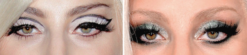 gagaxcandids:  aesthetic: gaga’s makeups 2015 