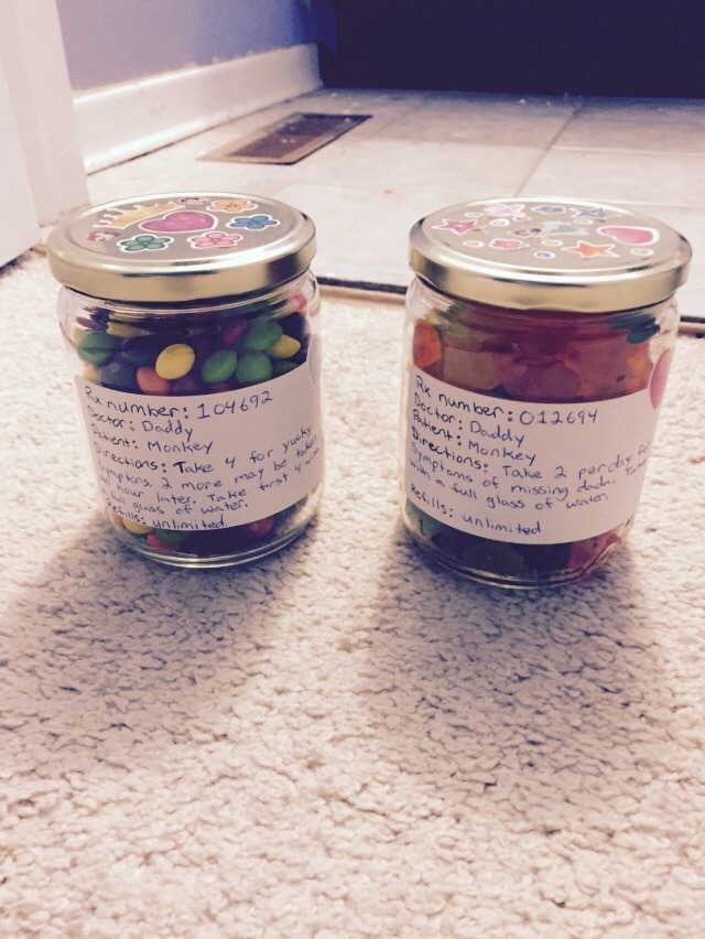 pleasedaddyyesdaddy:  thelittleclosetfreak:Daddy made me these cute little medicine