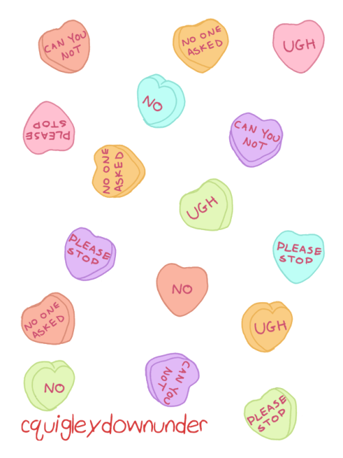 cquigleydownunder:  ValUGHtines Day Sometimes Valentines Day is just really awkward and uncomfortabl