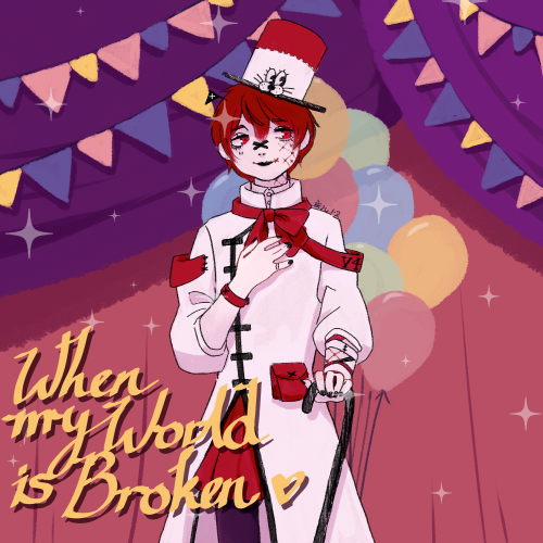 Happy Birthday, Fukase! Drawn for @fukasecollab ❤ The song I chose was When My World Is Broken by Po