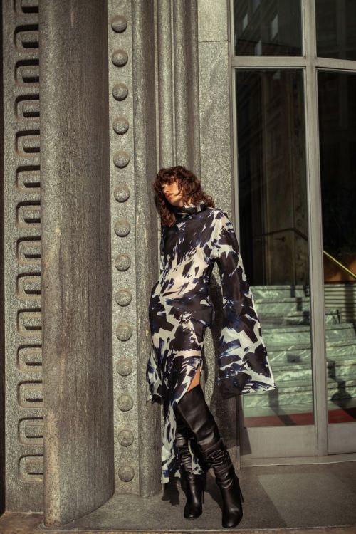 black-is-no-colour:Ece Bicak, photographed by Alex Dani and styled by Tania Tuka for Harper’s Bazaar