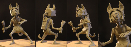 Space Puppy, concept + sculpt