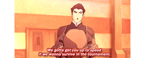 you dont tell Korra to deal with it Korra tells you to deal with it!!! &gt;|C