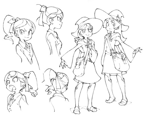 Porn photo artbooksnat:  Little Witch Academia (リトル