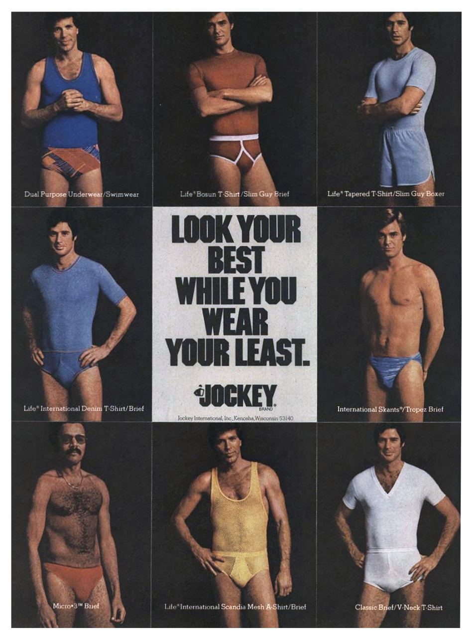 Super Seventies — thegikitiki: Look Your Best… 'Jockey' Brand