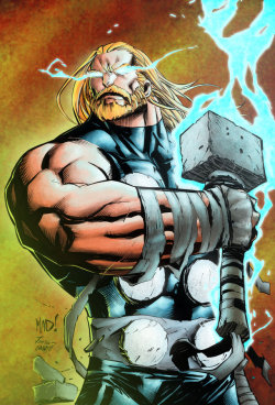 league-of-extraordinarycomics:  Thor by Joe