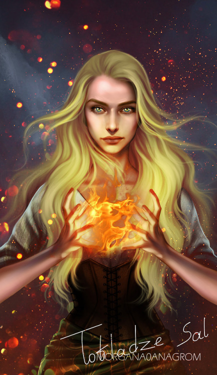 morgana0anagrom:  I was dying to show this art to you guys. I did Throne of glass characters for @sh