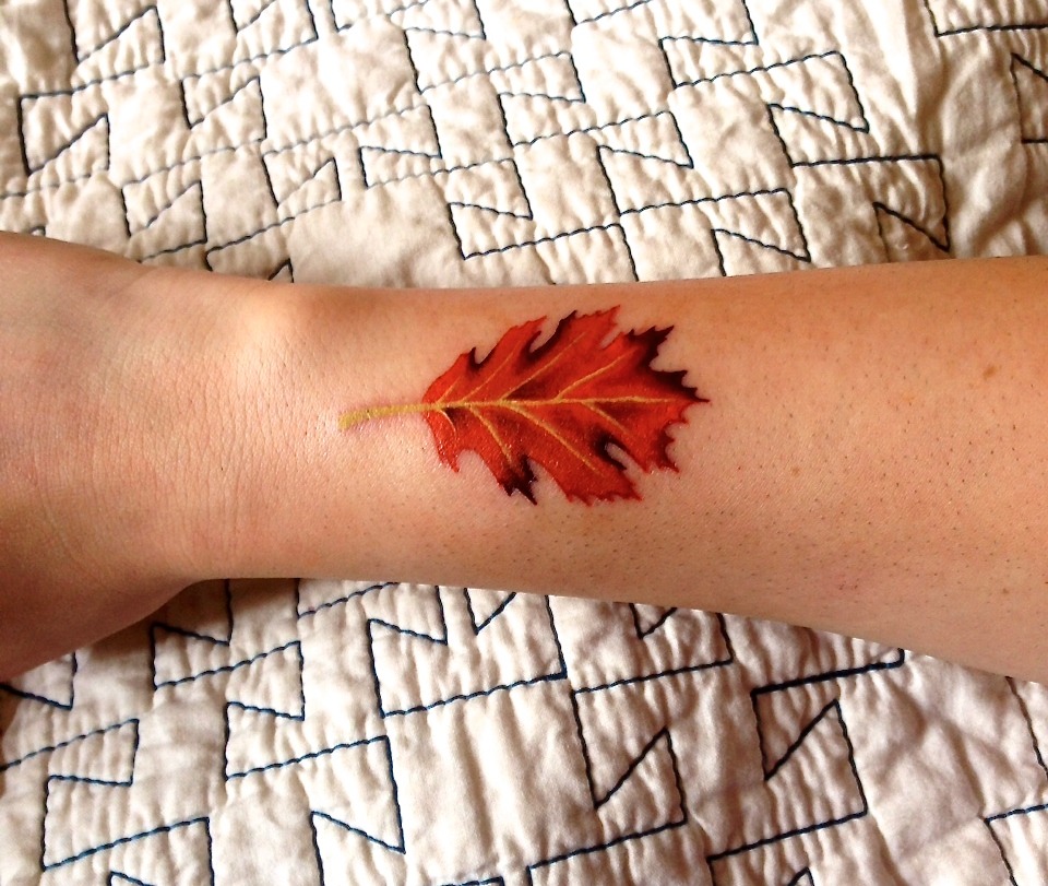 Acorn Tattoo by Pooka acorn plant tree Pooka  Oak leaf tattoos Acorn  tattoo Autumn tattoo