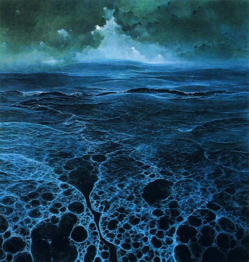 hourglassofblacktears: Zdzislaw Beksinski &gt;&gt; ES &gt;&gt; 1985.