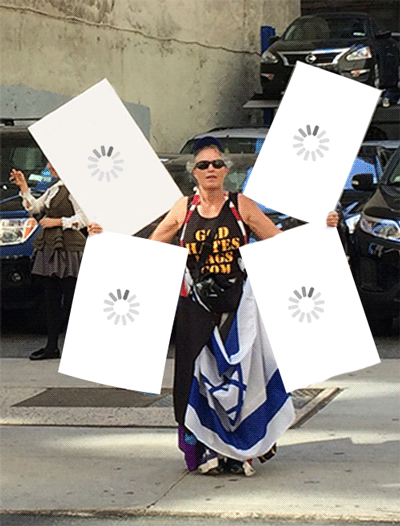 literallysame:  Westboro Baptist Church showed up at Tumblr HQ today to help protest
