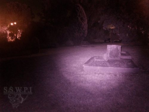 XXX sixpenceee:  Ghost Spotted In The Graveyard photo
