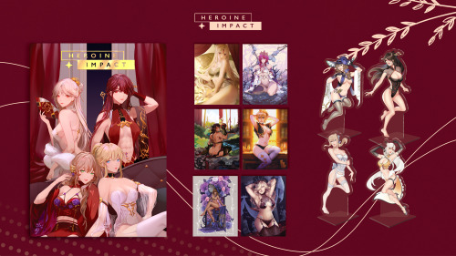 PLEASE REBLOG &lt;3OUR PREORDERS ARE NOW OPEN!!!Get your copies of a women-centric Genshin Impac