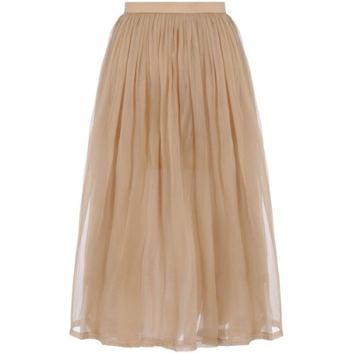 Skirt ❤ liked on Polyvore (see more chiffon maxi skirts)