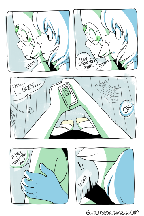 Porn glitchsoda:  peridot conducts a critical photos