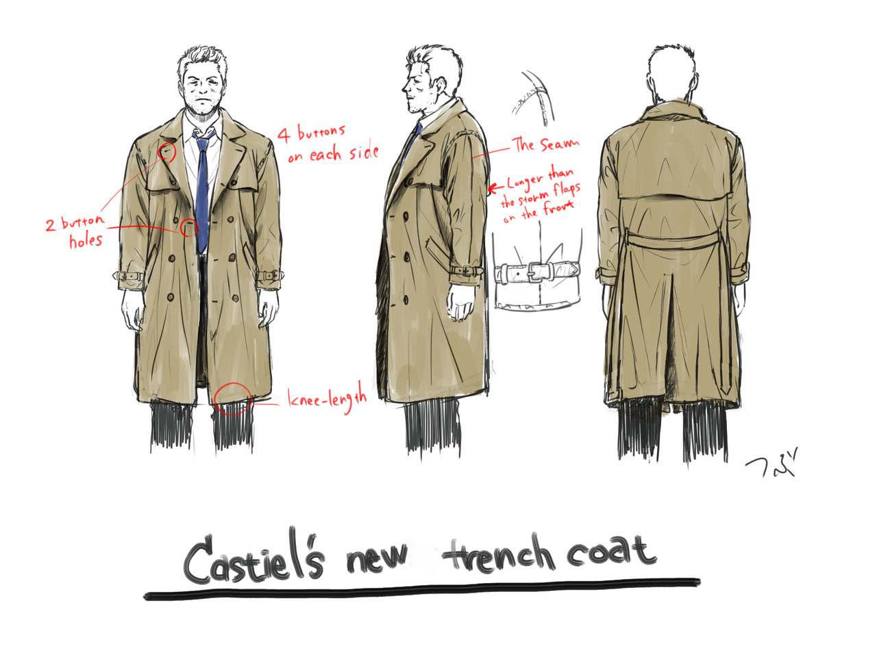 Long Coat Drawing Reference I looked around online but it was difficult ...