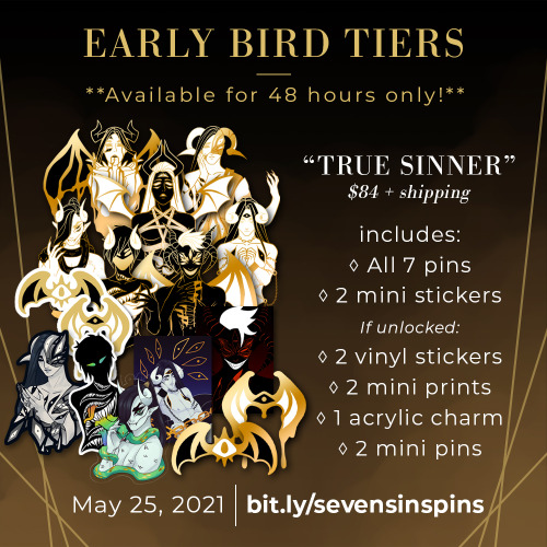 I can’t believe launch is TOMORROW already! Here are the last 3 early bird tiers that will be availa