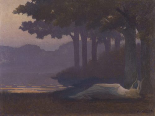 nocnitsa:Alphonse Osbert, Sleeping Muse (Stair Sainty Gallery)