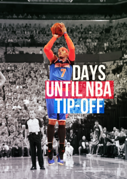 Nbaedits:  7 Days Until Nba Tip-Off 