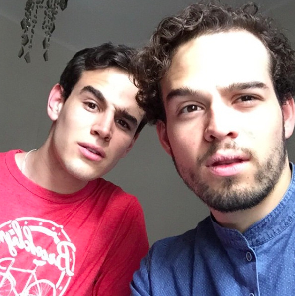 Alberto Rosende and his brother Diego