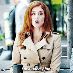 worfsjadzia-blog:  I’m a Harvey fan. I’m a Donna fan. 