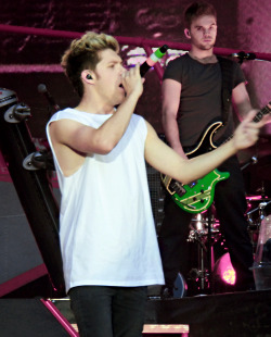 zaynrocksmyworld:  Niall @ the Parken Stadium, Copenhagen, Denmark - 16th June 2014 