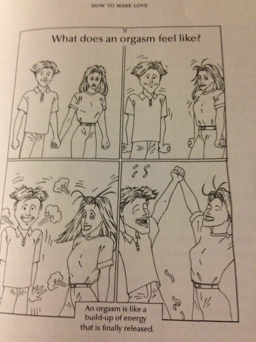 intrepidescapist:  fffcuk:  bauks:  my old sex ed text book  why are they having orgasms from holding hands  need me a freak like that   hey let’s have an orgasm holdin hands on the street