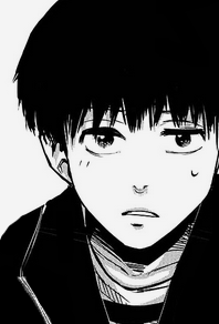 baekinhoo:    “Black and blue, turning and over-turning the things i’d chosen countless times, forever repeating the same actions… Ungainly. Awkward. Indecisive. Weak. Endlessly useless. That is what i am.”  - Kaneki Ken requested by anonymous