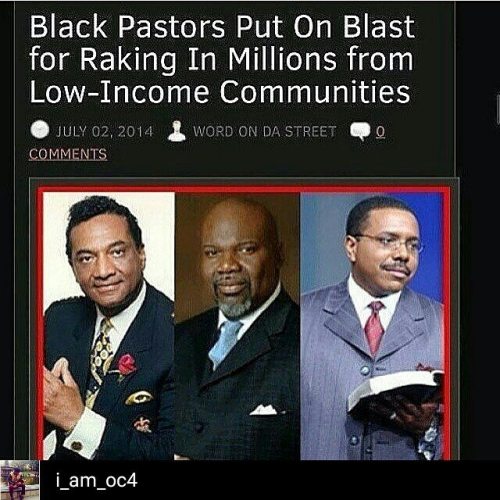 @Regrann from @i_am_oc4 - #whoaretherealdevils Pastors are wolves in sheep clothing. Paid to tell 