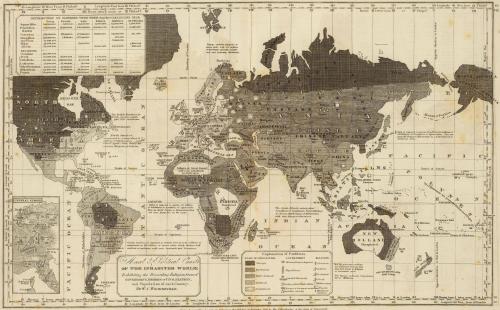 time-for-maps:  Moral & Political Charts of the Inhabited World by W.C. Woodbridge - 1821 [5609x3479] 