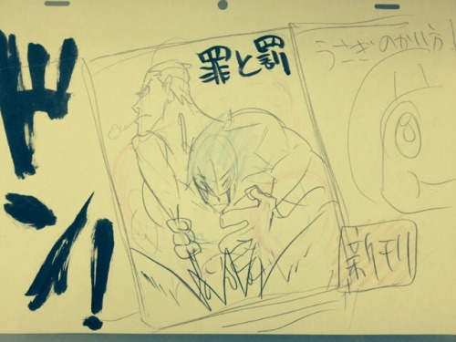 weedshibe:  beefyoctopi:  leseanthomas:  Toshio “Sushio” Ishizaki, Chief animation Director/Character Designer of Kill LA KiIl & his silly Ira Gamagori sketch stories done this past week at Studio Trigger.  just a reblog to let everybody know