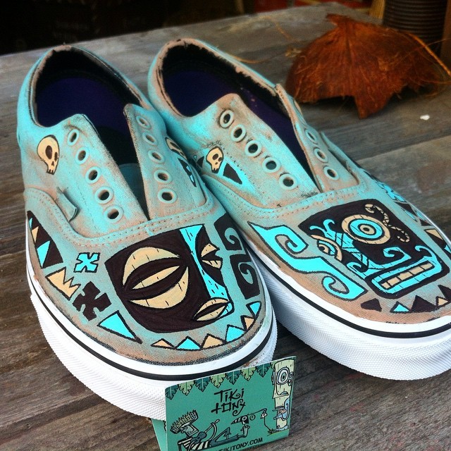 painting vans with acrylic paint