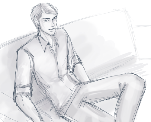A quick sketch for jean kirstein day. I hope the end is kind to you ;__; 