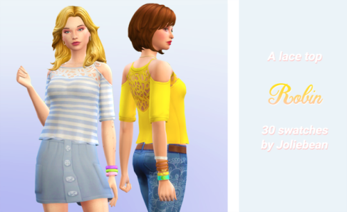 sims, spice and everything nice — 2000+ followers gift - two new tops I ...