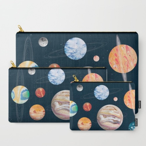 Marbly Warbly Planets MerchI just updated my Society6 page with new prints, and this is on