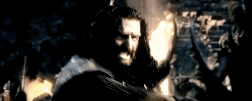 theheirsofdurin:  Bamf!Thorin  